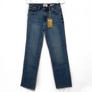 Kenzie Vintage Luxe The Slim Straight-Leg Jeans